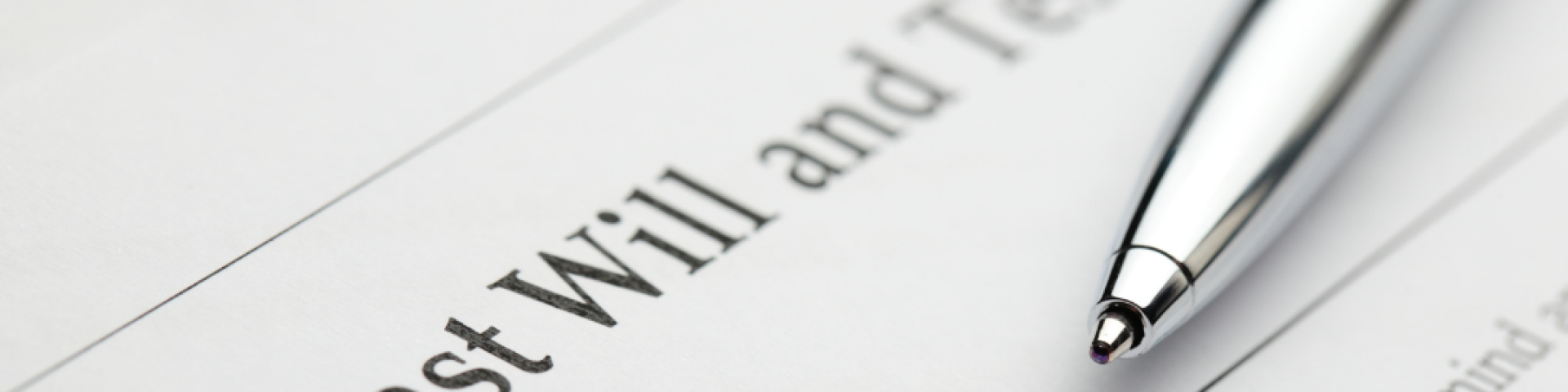 Bequests and Wills